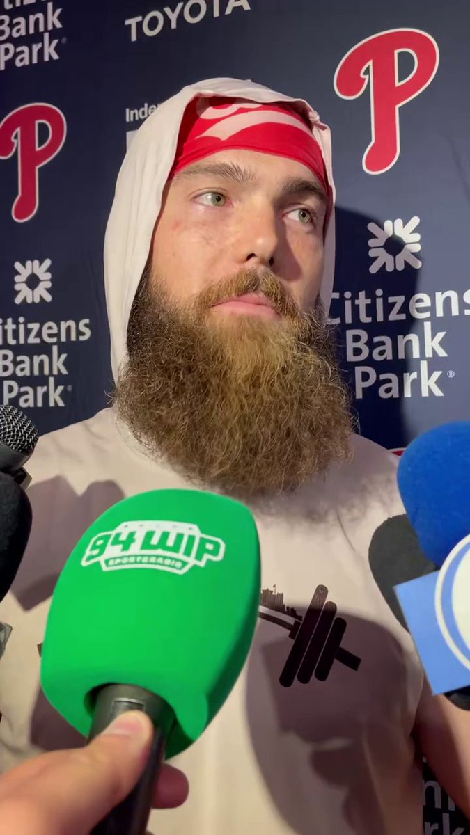 Brandon Marsh says he had "fun" leading off tonight. Marsh finished 1-3 with a HR, 2 RBI, 2 runs scored, a walk, and a stolen base. 🔥 (via Dave Uram)