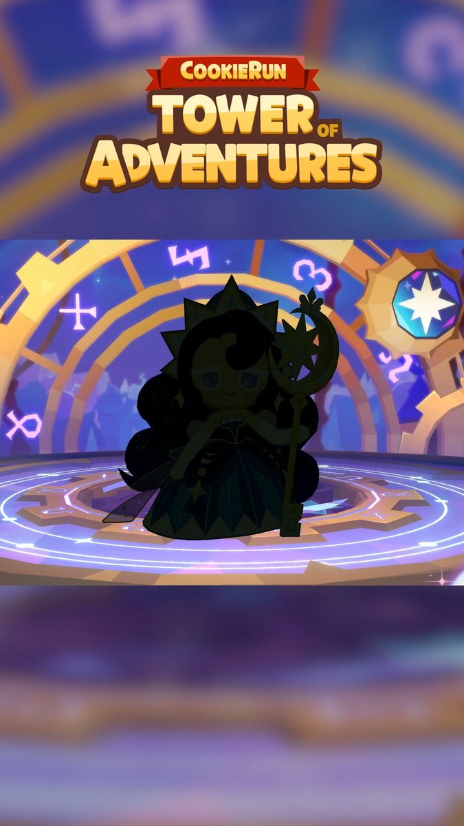A new Cookie has arrived! 🌙 #CookieRun #TowerOfAdventures #Update #2ndAnniversary #Silhouette