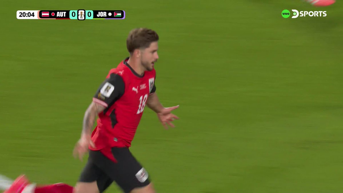 🤯🇦🇹 QUÉ GOLAZO DE AUSTRIA A JORDANIA.