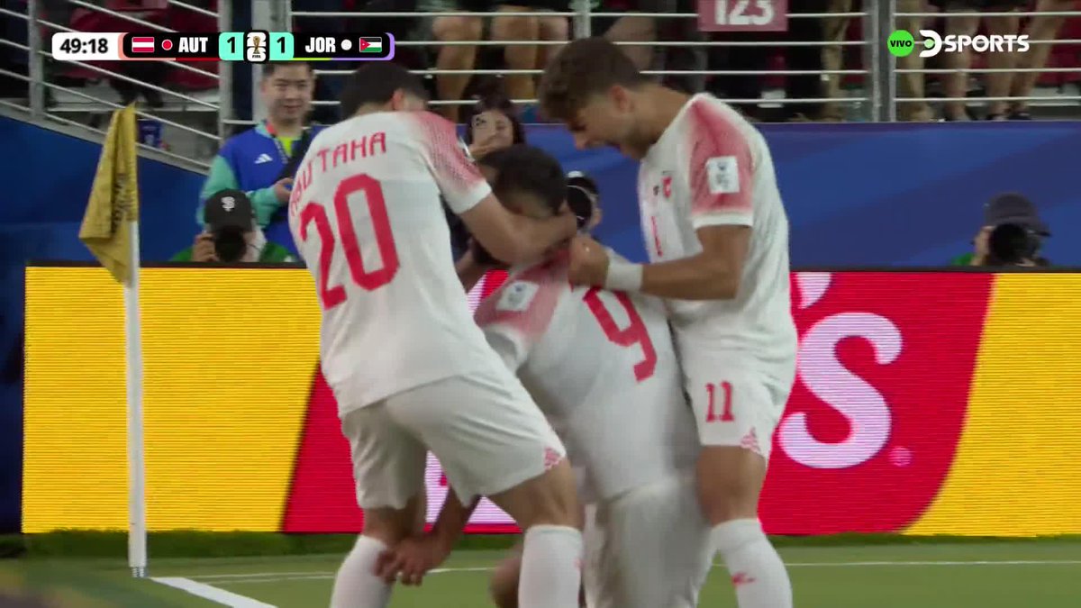 🤯🇯🇴 GOLAZO DE JORDANIA Y EL EMPATE.