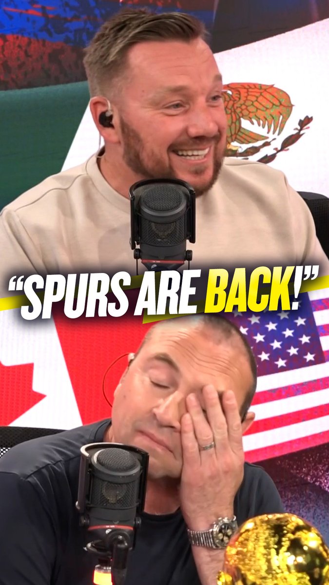 ⚪️ "By the way... Spurs are BACK!" 🙌 "Van Hecke, Sensei, Robertson, Tonali... We're coming for ya!" Jamie O'Hara's already dropping a "Spurs are back" midway through the World Cup! 🤣