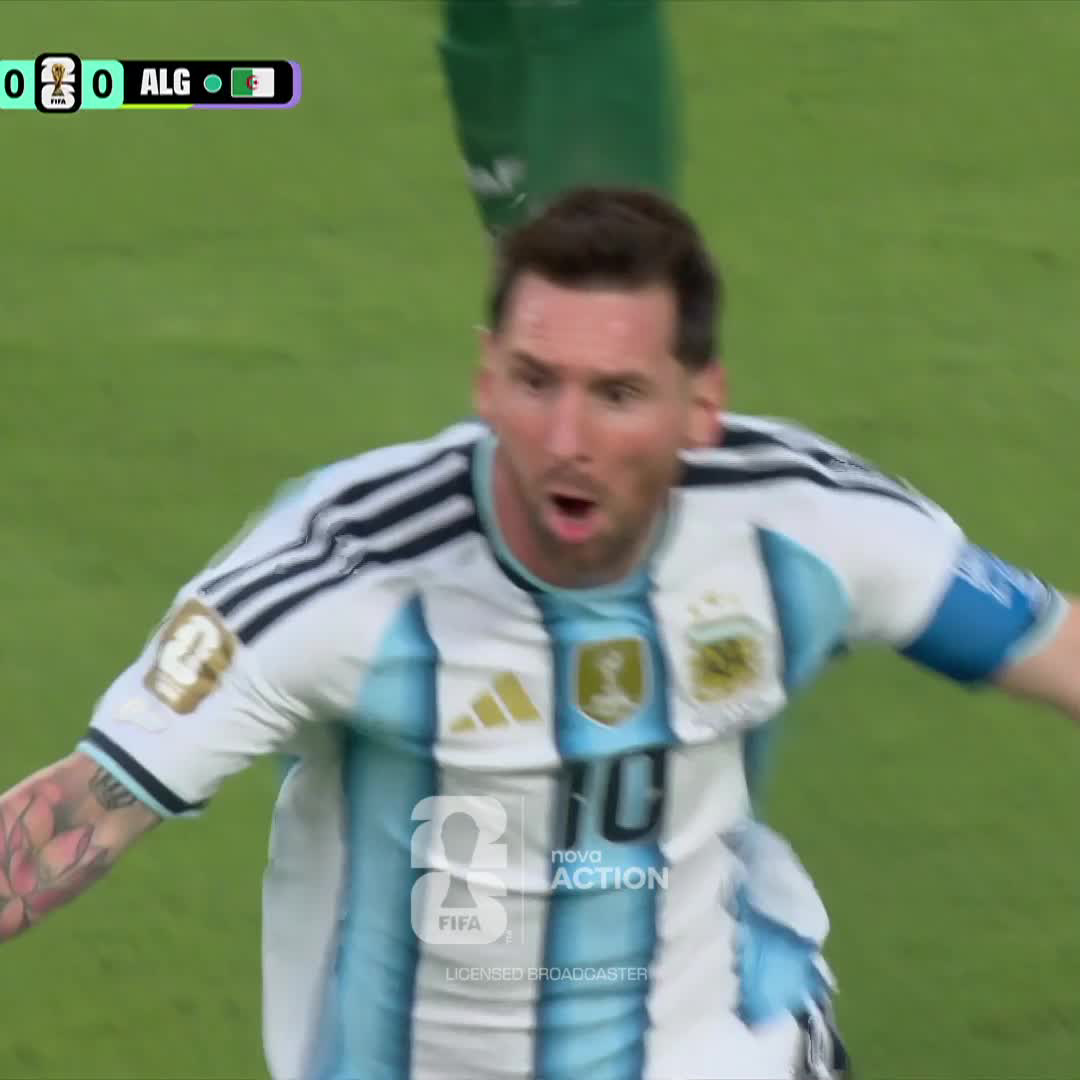 HATTRICK Lionela Messiho 🩵🇦🇷 Absolutní bůh. Snad opět dokráčí pro titul mistra světa. Strašně moc bych mu to přál 🙏