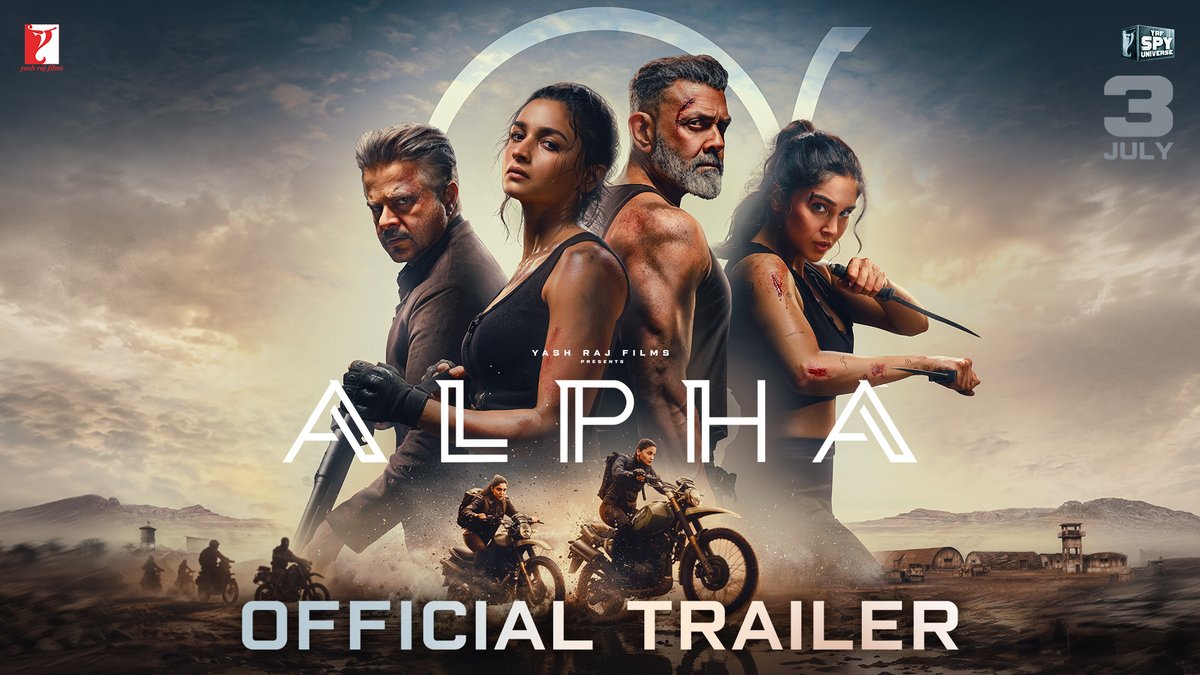 girls just want to have fun…with guns 🧨 ALPHA in cinemas from 3rd July!