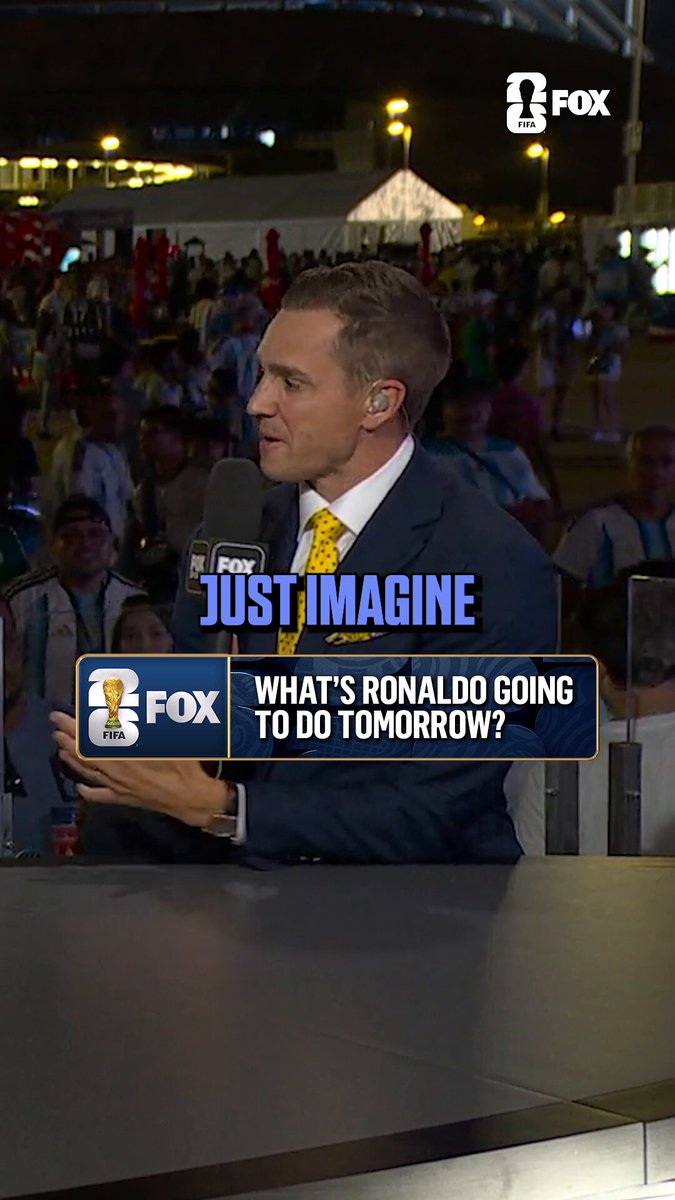 "Messi's like... 'Hold my beer. That's cute guys, how about a hat trick?'" Will Ronaldo answer after the superstars' dominant performances today? #WCNow