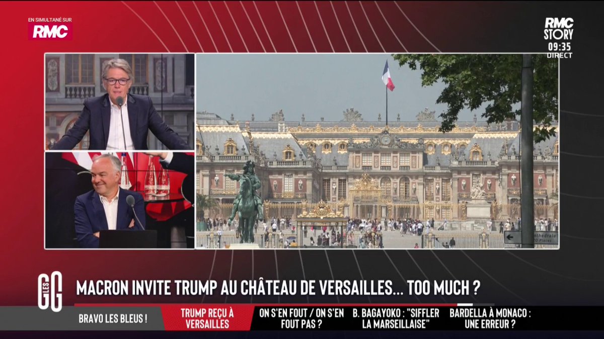🎆 "Donald Trump il se dit : Manu invite-moi, fais péter les dorures mais je sais que ton pays est minable." 📞 David, routier : "On est des guignols. On n'est plus rien... un petit pays. On est un pays musée. On vient nous voir pour nos châteaux et nos cathédrales." #GGRMC