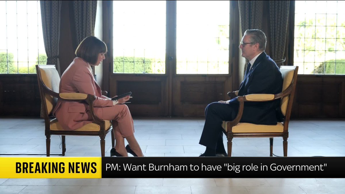 🗣️ "Do you feel angry about the predicament you're in?" - Sky's Beth Rigby 🗣️ "No, I don't feel angry, I don't feel bitter" - Prime Minister Sir Keir Starmer