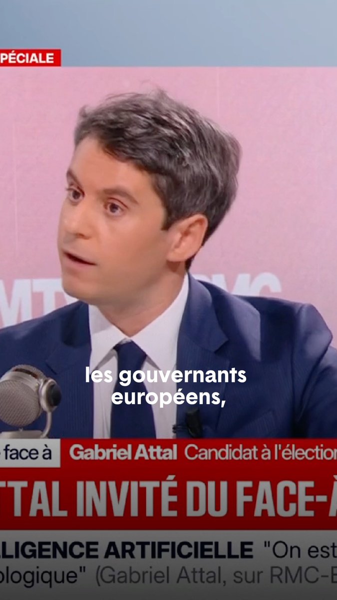 Nous avons raté la révolution du numérique, ne ratons pas celle de l'IA ! Rejoignez la campagne, téléchargez l’application « Attal Président » sur 🇫🇷