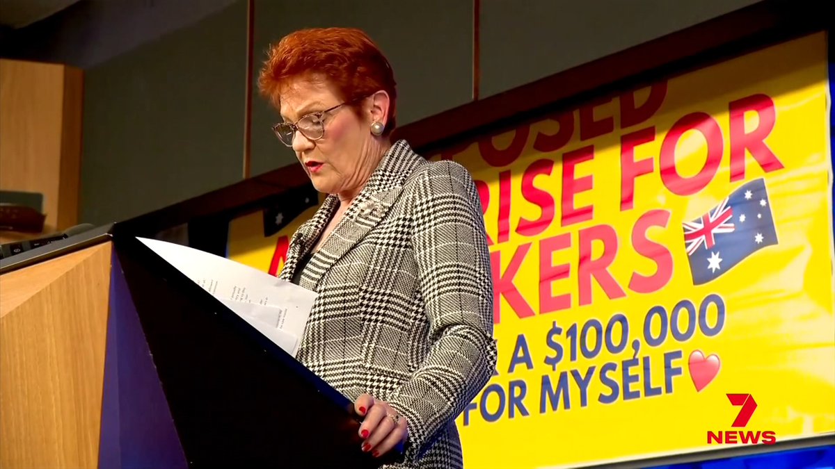 Pauline Hanson delivered her first National Press Club address, outlining policies to abandon multiculturalism, slash net migration to 130,000 annually, deport 75,000 overstayers, scrap maternity leave, and abolish the SBS while converting the ABC to a paid subscription service.