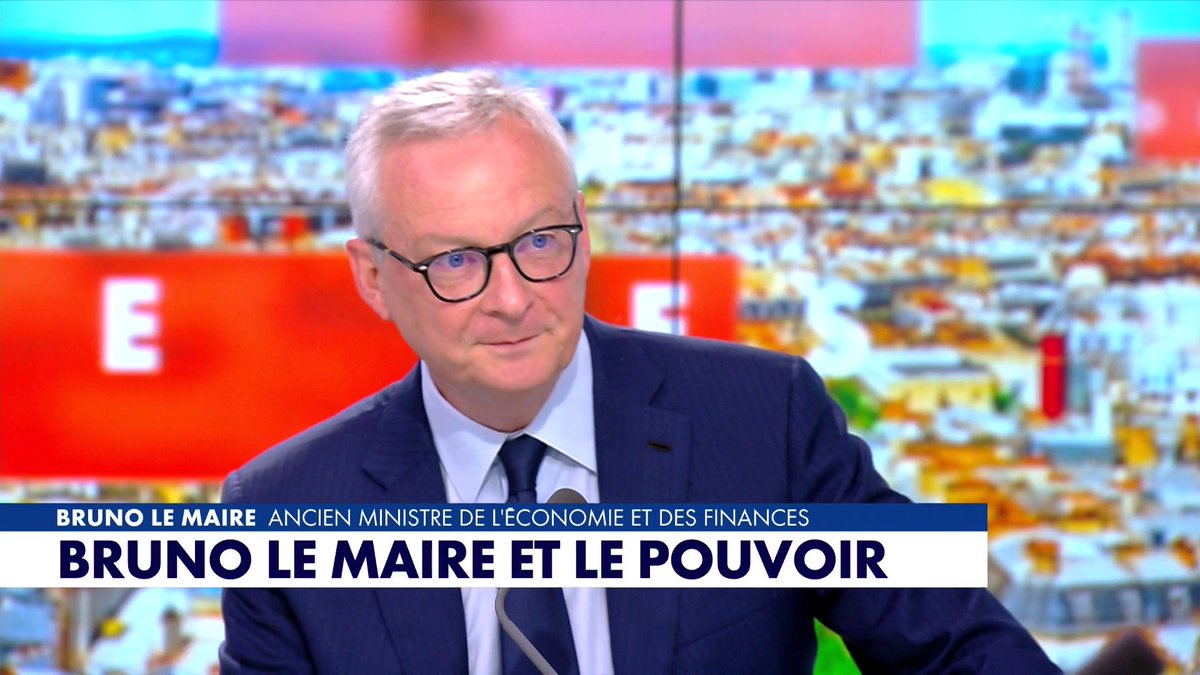 «Le problème de la France, c'est qu'elle est dirigée par des énarques, par ceux qui ont la protection de la haute fonction publique», estime Bruno Le Maire, ancien ministre de l'économie et des finances, dans #hdpros Toute l'info est à retrouver sur