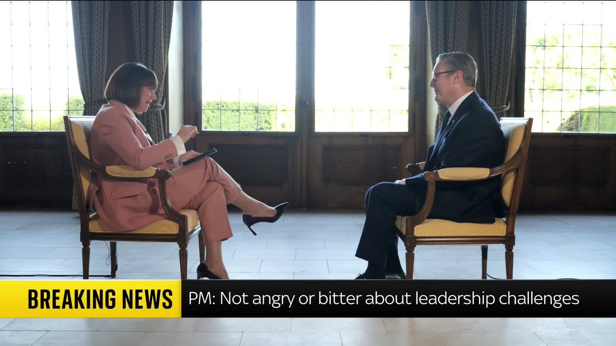 Sky's Beth Rigby points out that the Prime Minister's answer on whether he will lead the party into the next election has changed since she last asked him. Keir Starmer tells her, "We've got to turn things around".