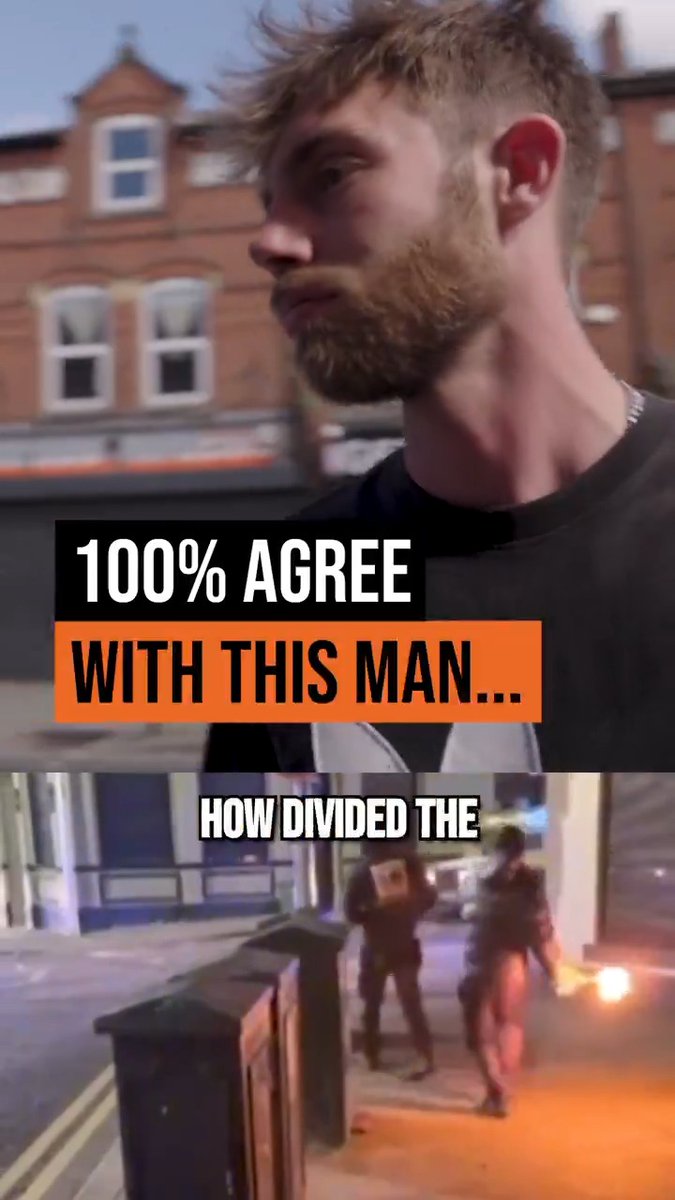 You only see violence when it's white people being killed. A young man in Makerfield speaks the truth.