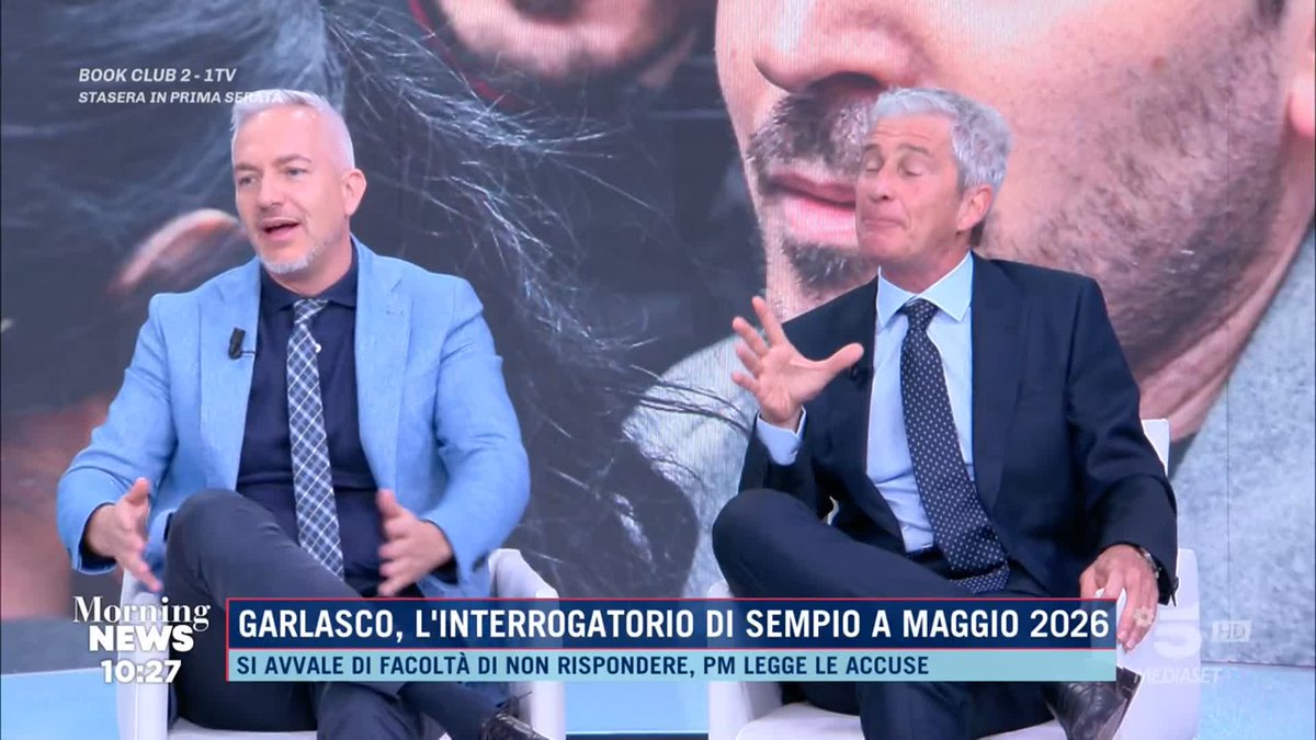 #Garlasco, Davide Steccanella: "È possibile che il processo a Sempio non venga mai fatto" #MorningNews è in diretta su #Canale5 e in streaming su Mediaset Infinity