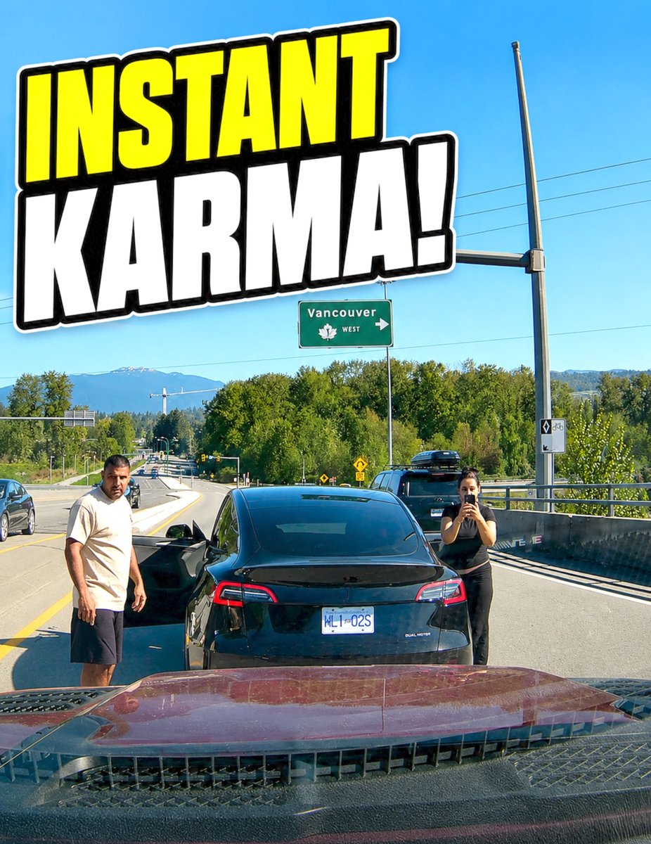 Whiny Brake Checker Gets INSTANT KARMA! (Unbelievable)