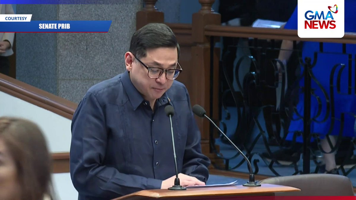 Hiniling ni Sen. Bam Aquino sa Committee on Basic Education at Committee on Justice na magsagawa ng pagdinig at pagsisiyasat sa pagkasawi ng Ateneo student-athletes na sina Rene Baterbonia at Divine Adili. "Ang trahedyang sumapit kina Rene at Divine ay nangangailangan ng kalinawan at katotohanan. At para po sa magulang, pamilya, kaibigan at komunidad nina Rene at Divine, posible pong maging espasyo ang Senado upang lumabas ang katotohanan sa mga pangyayari sa araw na iyon,” saad niya. Panoorin ang special coverage ng GMA News sa Congress special session: