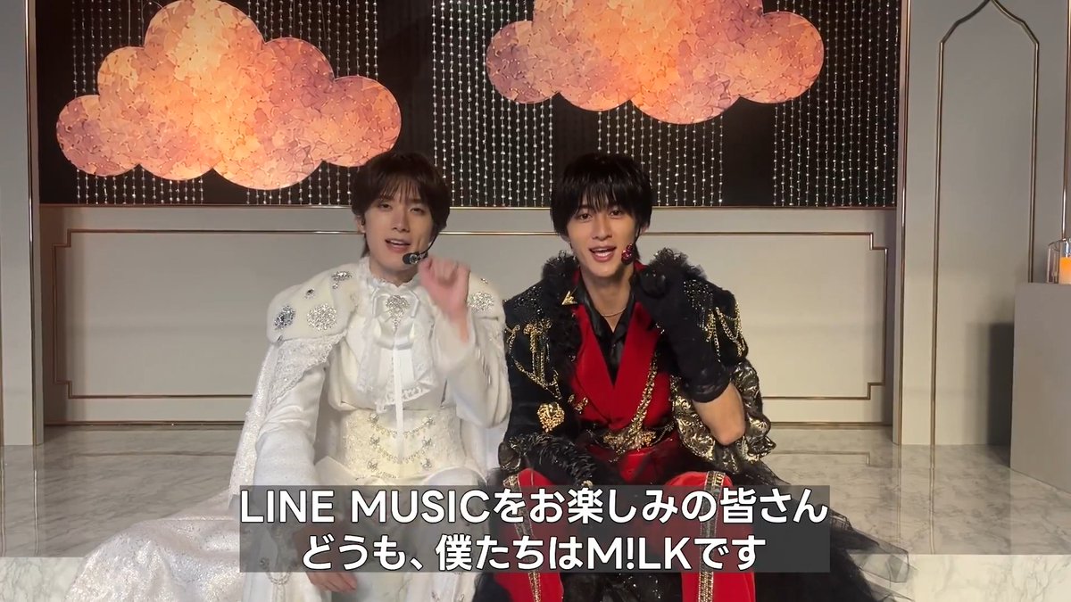 ˖ ݁ ݁𖥔. #MILK .𖥔 ݁ ˖ #曽野舜太 &amp; #山中柔太朗 のユニット曲 「真・運命」が配信開始👑 恋に落ちる瞬間の衝撃や 惹かれあっていく運命を描いた楽曲❤️🤍 誰しもが耳にしたことのある クラシカルなフレーズにも注目🎹 続きはスレッドから🔽 #My推し_MILK M!LK OFFICIAL