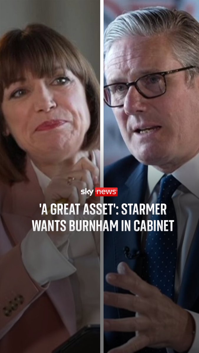 Political editor Beth Rigby spoke to the Prime Minister at the G7 summit at Evian-les-Bains on the French-Swiss border. Starmer says he expects to speak to Andy Burnham after the weekend and said he wants him to have “a big role in government"