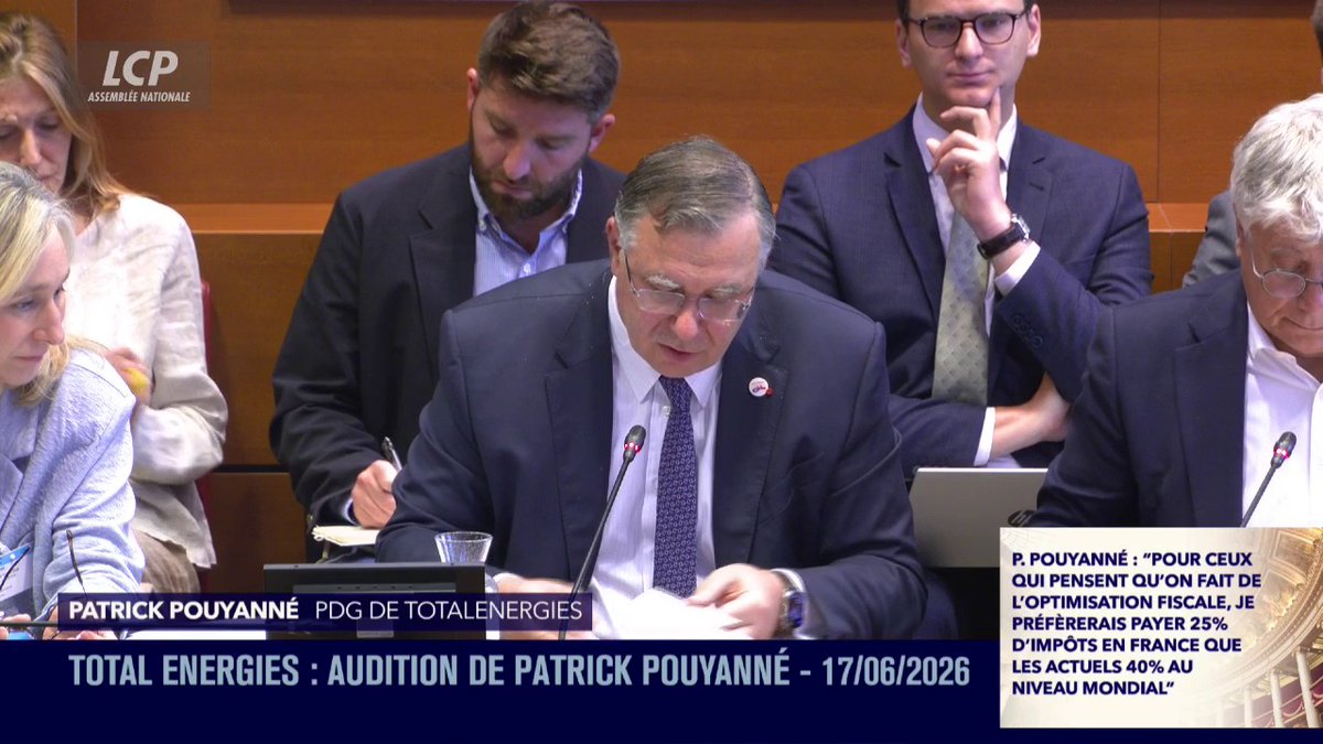 Plafonnement des prix des carburants: "Recevoir des critiques alors que nous sommes les seuls à avoir fait cela (...) j'avoue avoir du mal à la comprendre", réagit le PDG de TotalEnergies Patrick Pouyanné, qui estime que le mécanisme a coûté près de 200 millions d'euros