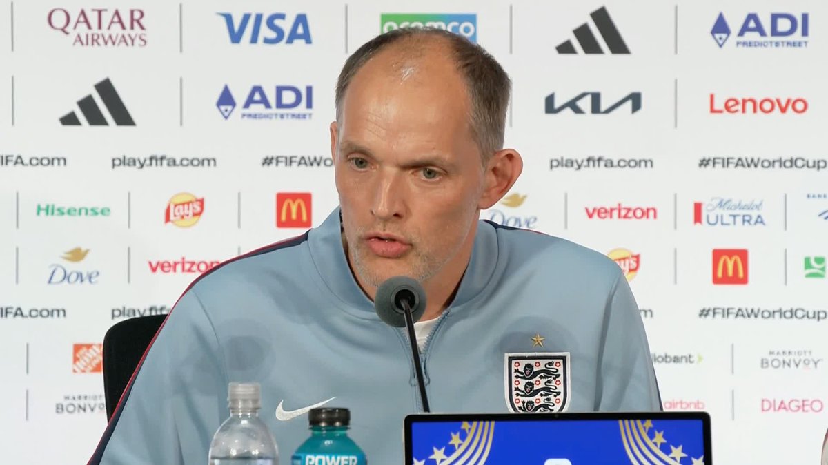 "We have a right to dream" 🗣️ Thomas Tuchel on England's hopes to win the World Cup and target to bring pride to the country.