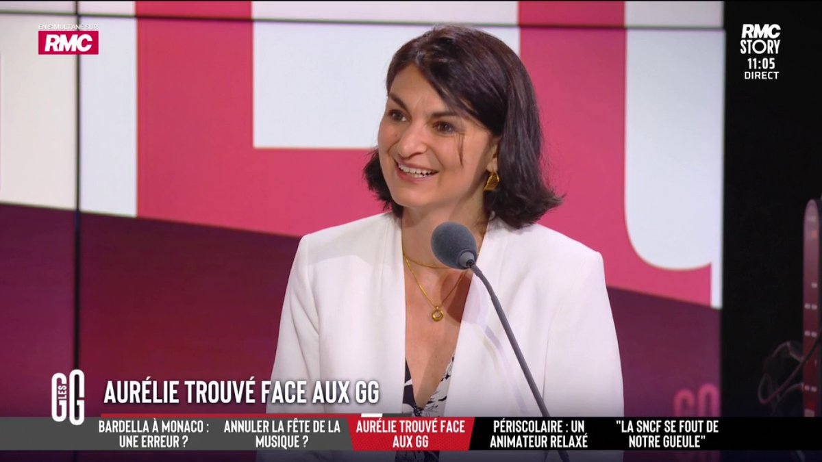 🎙️ Aurélie Trouvé, députée LFI, sur le concert "antiraciste" pour la Fête de la Musique : "La musique a toujours été politique." #GGRMC