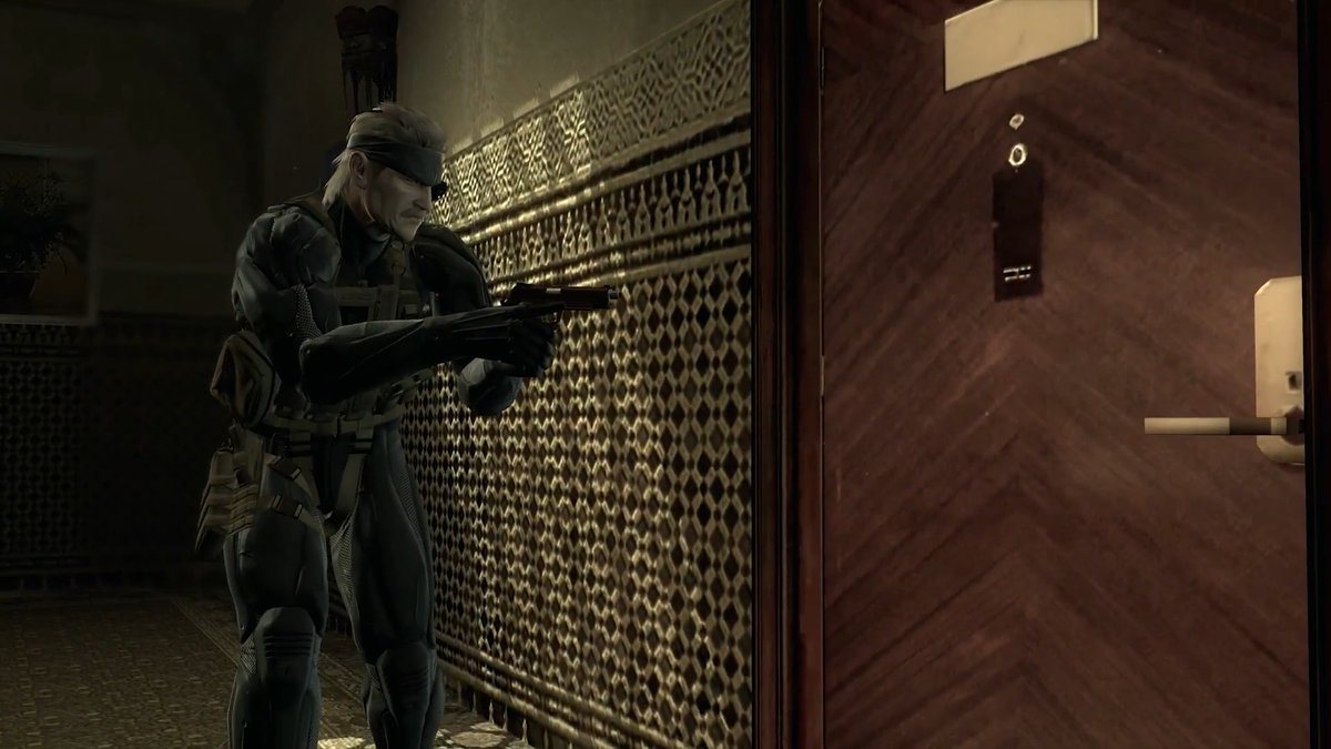安全装置(セイフティ)がかかっているぞ新米(ルーキー) -オールド・スネーク- #MGSVol2 #MetalGearSolid #メタルギアソリッド