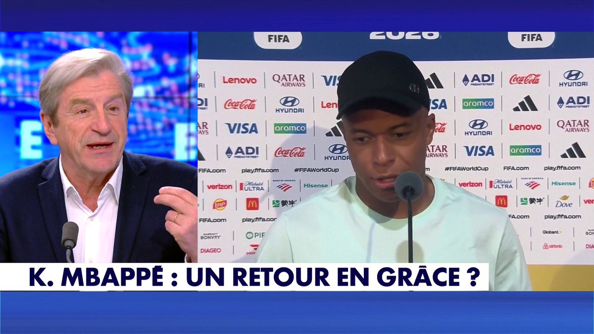 «Kylian Mbappé est devenu une star internationale», salue Éric Revel, journaliste, dans #100Frontieres Toute l'info est à retrouver sur