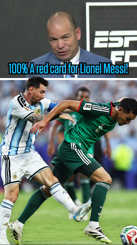 "100% a red card for Lionel Messi!" ESPN FC’s Nedum Onuoha and Ale Moreno give their view on THAT incident 👀🇦🇷🐐