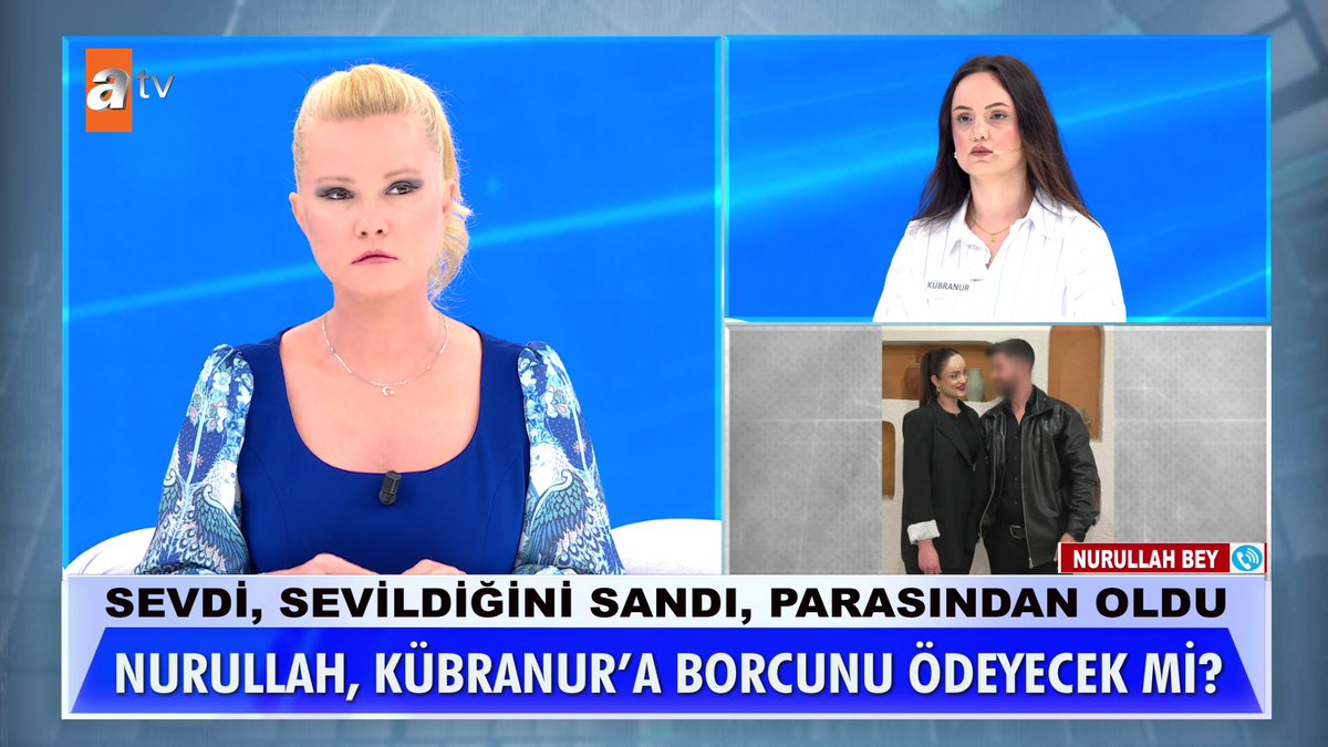 Sevdi, sevildiğini sandı, parasından oldu! "Kübranur'a her ay 30 bin TL ödeme yapabilirim" #MügeAnlıİleTatlıSert #MügeAnlı atv