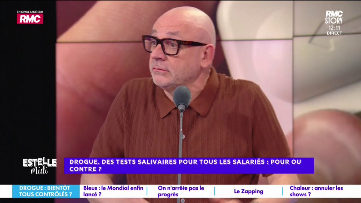 👮 Drogue/Tests salivaires pour salariés 🎙️frédéric hermel🇫🇷 : "Ridicule ! L'État est tellement défaillant qu'il demande aux entreprises de faire la police ! Il se décharge sur les entreprises pour fliquer les gens ! On paie des impôts pour déléguer à l'État le fait de faire la police"