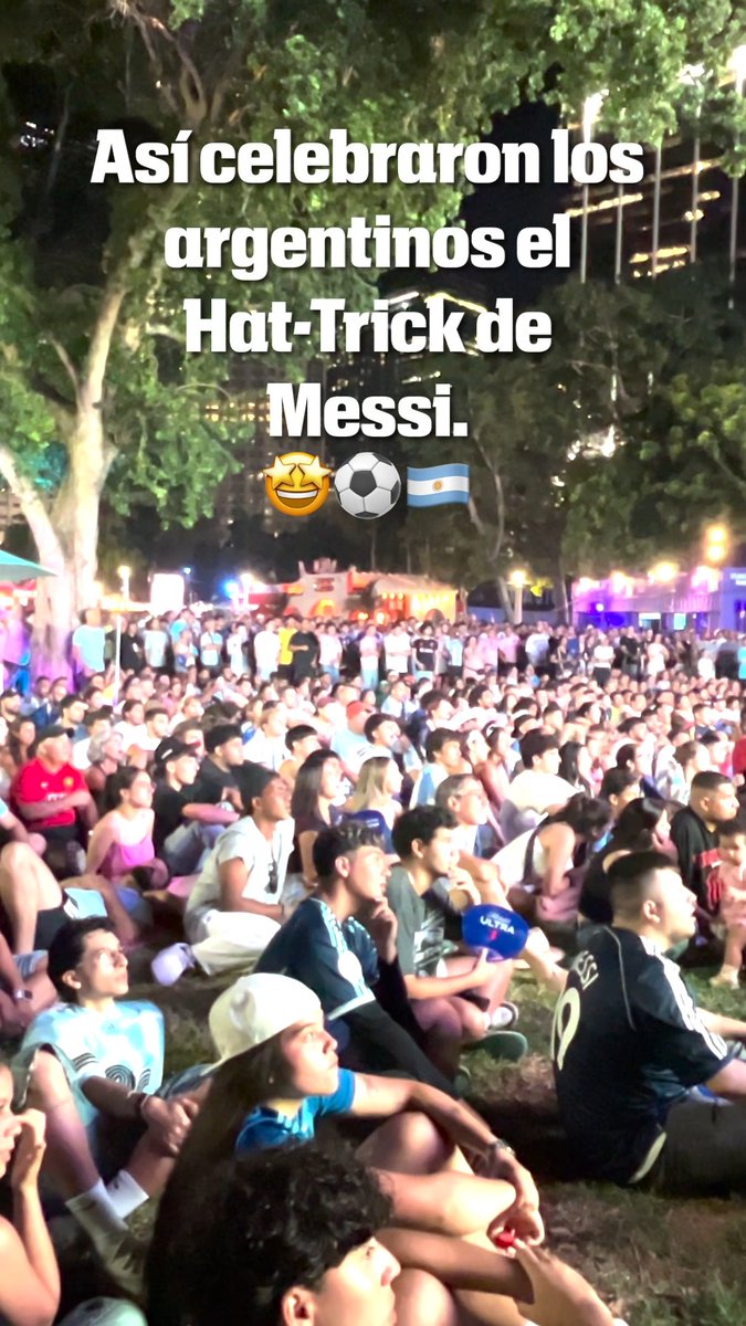🇦🇷3️⃣⚽️0️⃣🇩🇿 | GRUPO J | MUNDIAL 2026: Los argentinos celebraron con todo el Hat-Trick de Messi en su debut del Mundial 2026.