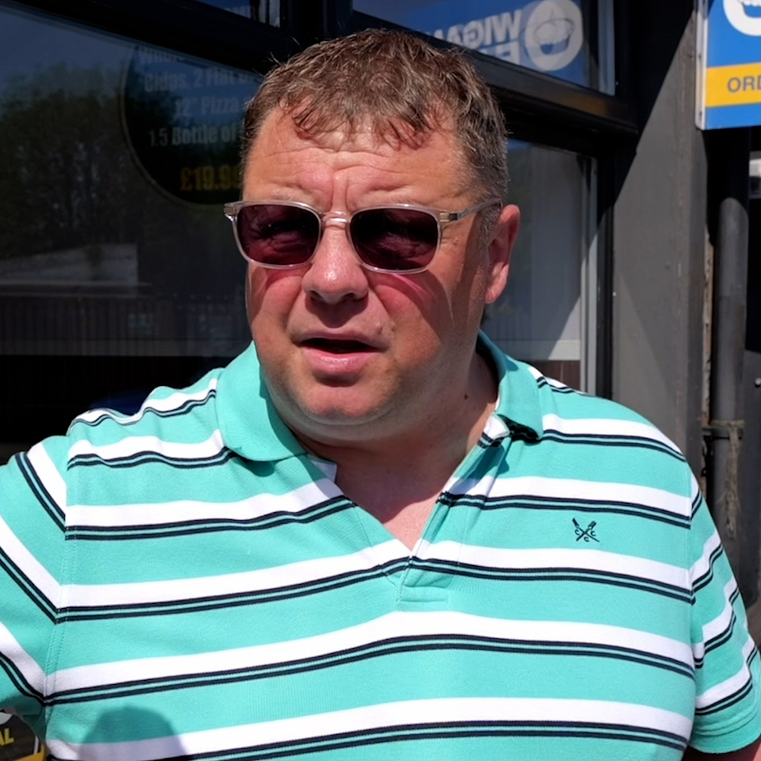 "Please don't let me down." Makerfield voter Simon has a simple message for Andy Burnham.