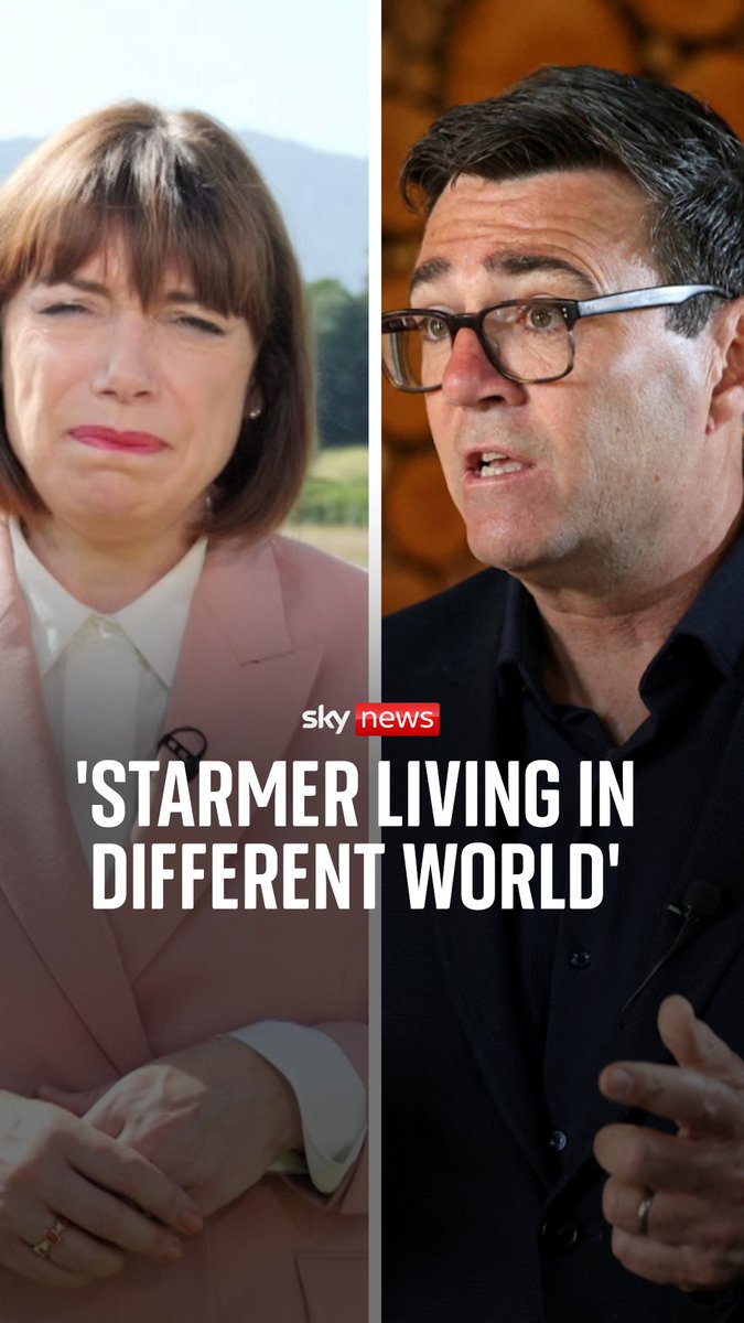 "Starmer is living in a different world" Sky News' Political Editor Beth Rigby on the PM's hope that Andy Burnham could have a "big role in government" if he returns to parliament