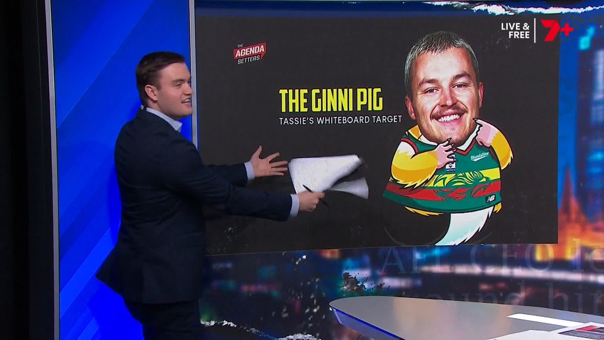 "Jack Ginnivan is on the whiteboard of the Tassie Devils. He's a player that they're interested in." 👀 🗣️ Xander McGuire on Tasmania targeting Jack Ginnivan