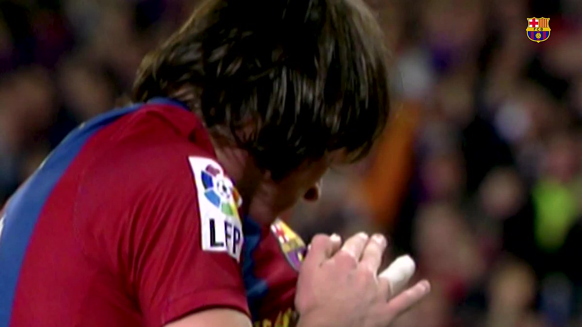 Leo Messi's first hat-trick. #elclásico