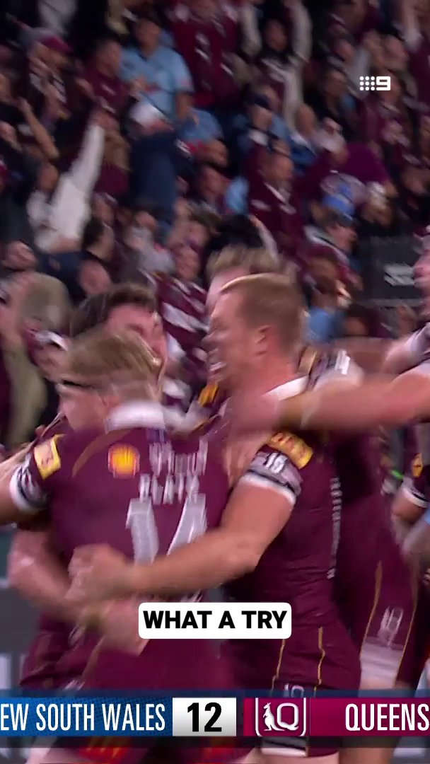 Now that's an Origin special! 👌 #NRL #Origin #StateofOrigin