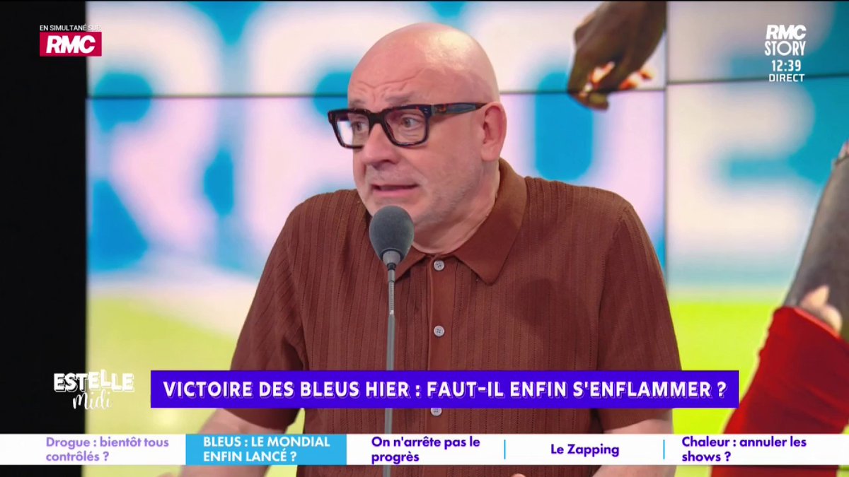⚽ Victoire des Bleus 🎙️ frédéric hermel🇫🇷 : "On a le meilleur sélectionneur du monde ! Quand il fait un changement tactique avec Olise, le but vient de là ! Il a trouvé la formule ! Mbappé, j'avais 0 doute sur le fait qu'il allait faire fermer la bouche de tout le monde ! Bravo !"