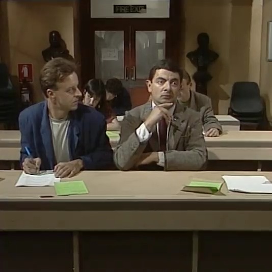 Slough Town sitting next to Cambridge during their GCSE’s…