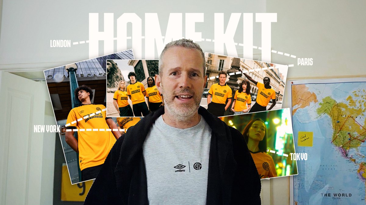 United in Endeavour, all over the world. ๐๐ค ๐ For this year's home kit launch, we handed the reins over to Max Rushden ๐๐ค... ๐ณ