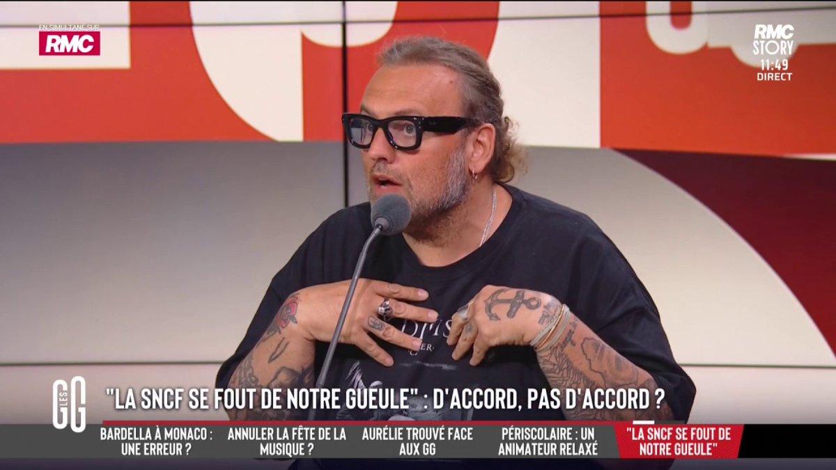 🚆 Retards, saleté, prix : "la SNCF se fout de notre gueule !" D’accord ou pas avec Sam Zirah ? 🗣️ Bruno Poncet : "Désolé, la saleté et l'hygiène, c'est les gens, pas la SNCF." #GGRMC