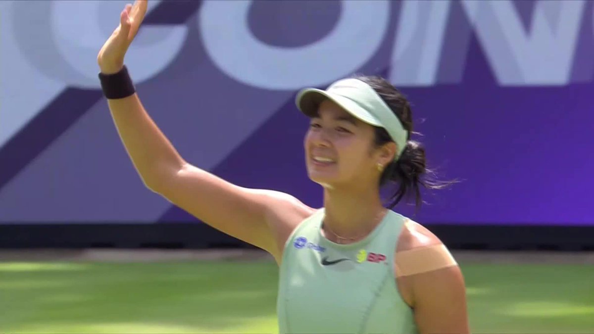 A fabulous finish from Alex Eala ✨ She's through to round two in her Berlin debut with a straight sets win 💪 #BTO26