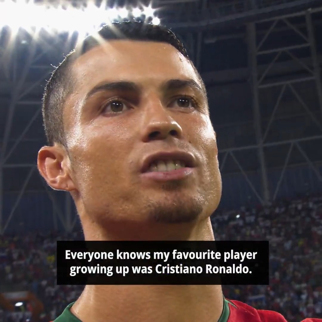 Ella Toone on her childhood football idol! ❤️ #FIFAWWC