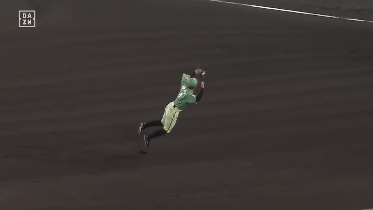 スマートに翔んだ 熊谷敬宥が流石の遊撃守備を披露✨️ ⚾️阪神×楽天 #阪神タイガース #だったらDAZN