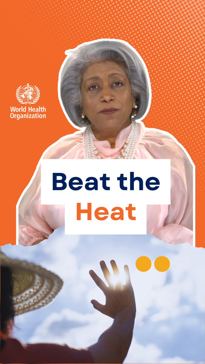 Heat can harm your health, but small steps make a big difference. 💧 Drink before you feel thirsty. Wear loose, light clothing. Use SPF30+. Take breaks in the shade. If you take regular medication, check with your doctor how heat may affect it. #BeatTheHeat