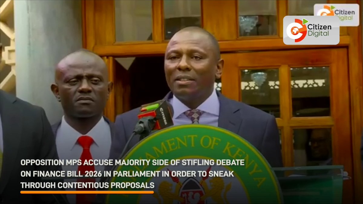 Opposition MPs accuse the majority side of stifling debate on the Finance Bill 2026 in Parliament in order to sneak through contentious proposals