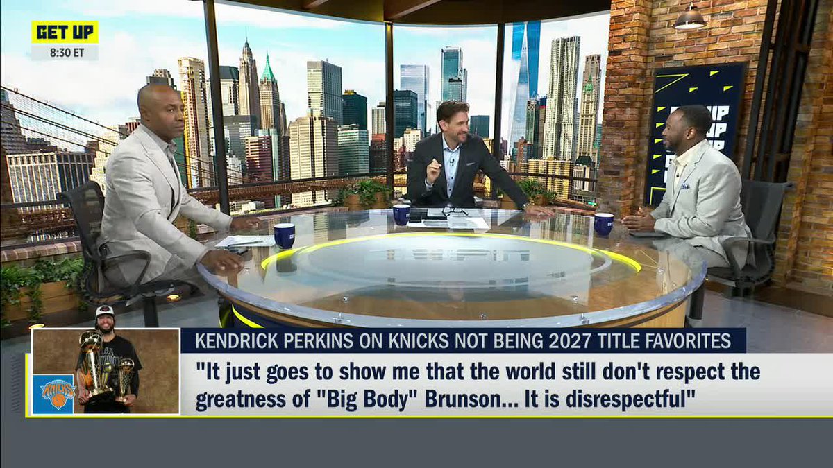 “Don’t you want all this disrespect? … If you’re a Knicks fan, … these are the things you want.” —Jay Williams on the Knicks ranking fourth in next season's title favorites ✍️