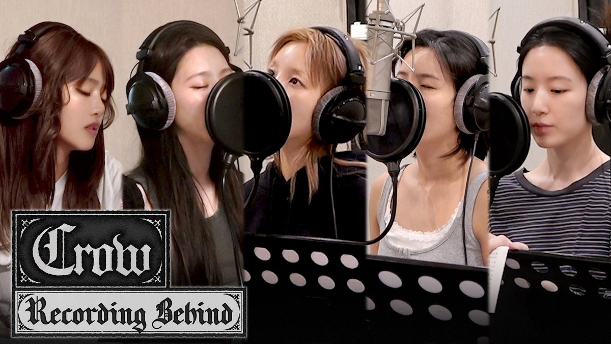 [📺] i-dle (아이들) 'Crow' Recording Behind 🔗 #아이들 #idle #We_made #Crow