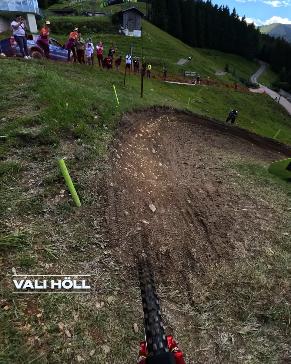 That's 3 UCI MTB World Series wins in a row for #GoProAthlete Vali Holl ๐๐๐ ๐ฅ Shot on #GoProHERO13 Black sergiollo @bikeparkleogang #GoPro #MTB #POV