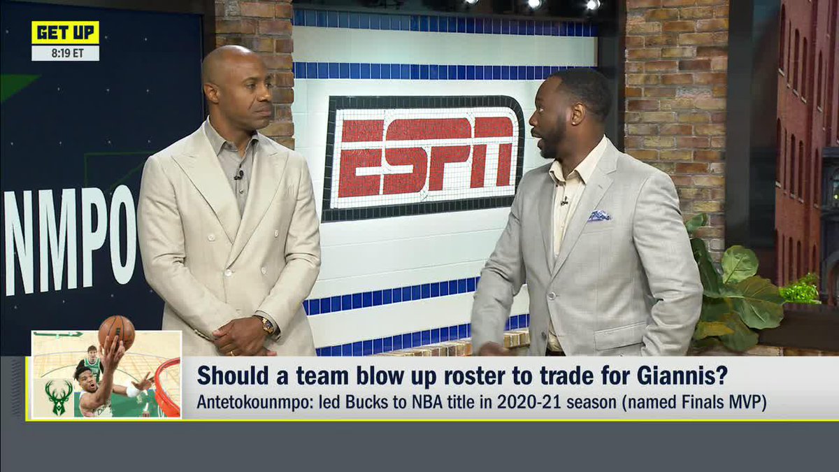 "I think for the Celtics, [Giannis is] worth the risk." Vince Goodwill thinks the Celtics should go after Giannis 👀