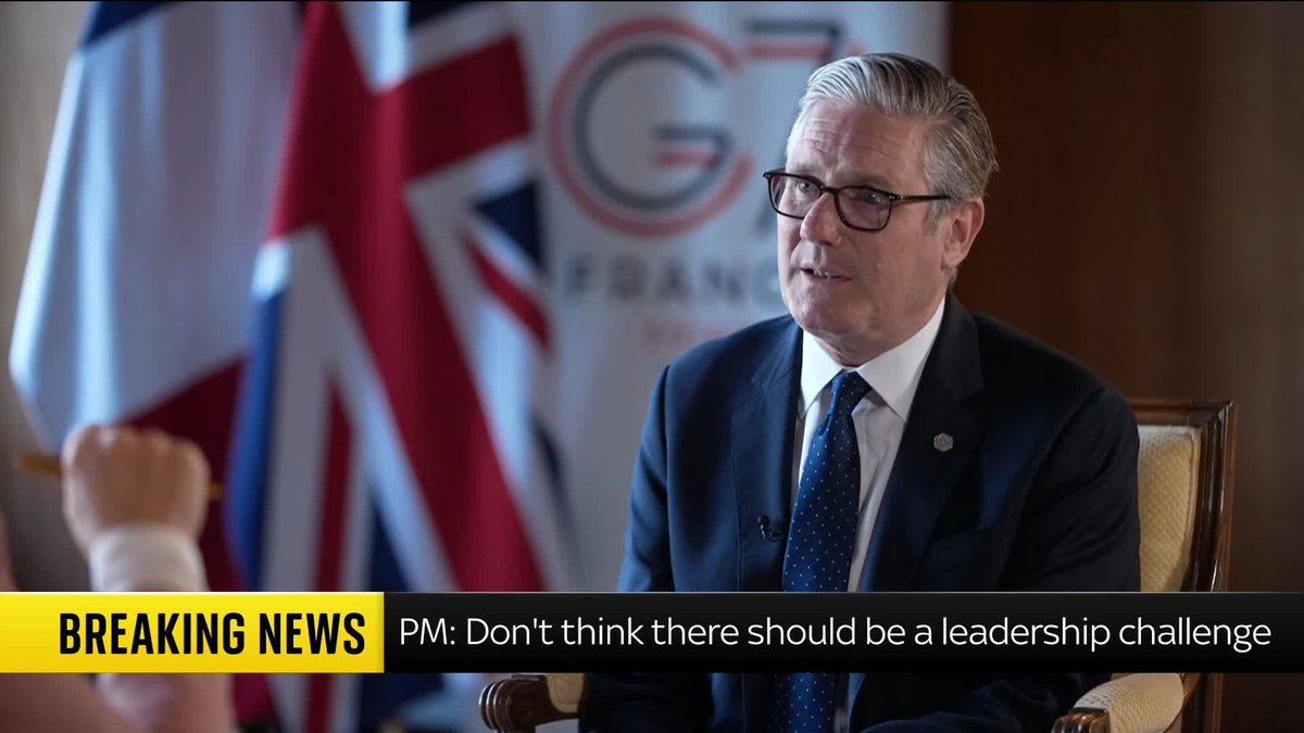🗣️ 'I want Andy Burnham to have a big role in government.' Prime Minister Sir Keir Starmer tells Beth Rigby he hopes Andy Burnham wins the Makerfield by-election and returns to parliament 📺 Sky 501, Virgin 602, Freeview 233 and YouTube