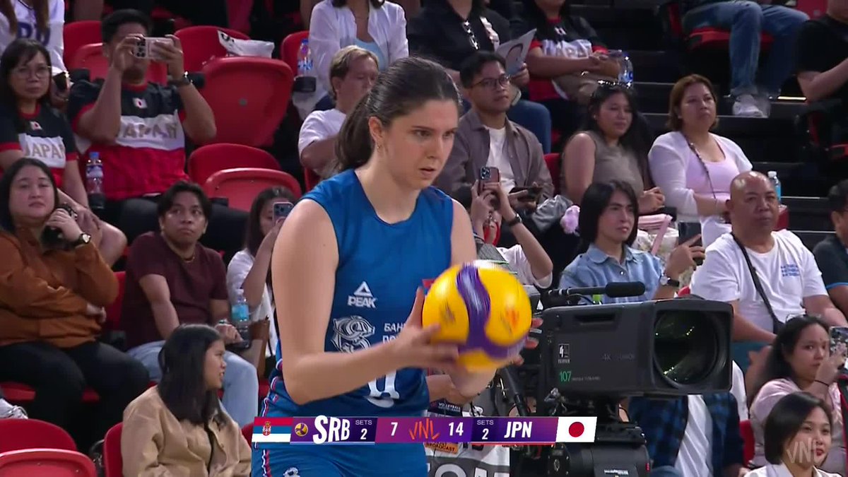 #VNL2026: WHAT A MATCH 😱😮💨 Both teams 🇯🇵🇷🇸 gave the fans a show and deserve all the applause 👏🏻! 🎥 Highlights coming soon... 🏐 #BePartOfTheGame #Volleyball