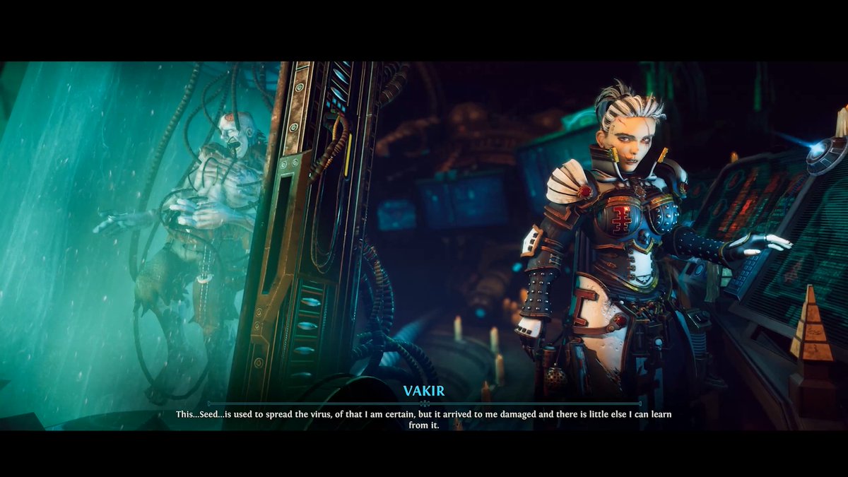 Previously on Warhammer 40,000: Chaos Gate - Daemonhunters... Inquisitor Vakir commandeers a Grey Knight vessel to begin the investigation of a new plague. SPOILERS ahead! Play Daemonhunters today to experience the story for yourself!